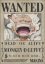 Slika Luffy Wanted from One Piece Poster A3