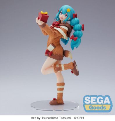 Slika Hatsune Miku Figure 21 cm winter clothes