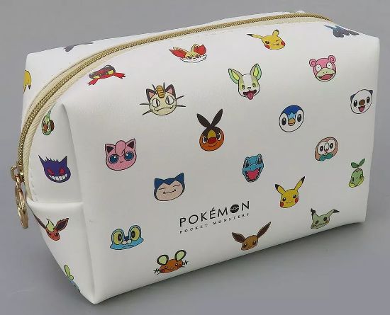 Slika Pokemon Bag Gathering "Pocket Monsters" (White / Face) Box Pouch 